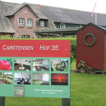 Ferienhof-Carstensen-Wohnung-Leuchtturm Süderende المظهر الخارجي الصورة