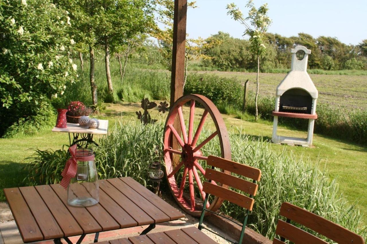 Ferienhof-Carstensen-Wohnung-Leuchtturm Süderende المظهر الخارجي الصورة